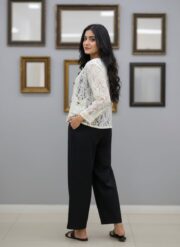 Jacket Style Co-Ord Set Black - Image 3