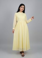 Long Frock Yellow