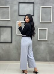 Black Formal Dress Pant & Shirt - Image 2