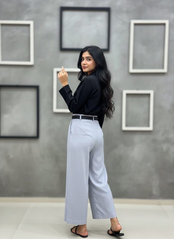 Black Formal Dress Pant & Shirt - Image 2
